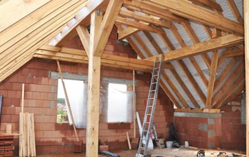 Far Laund attic trusses